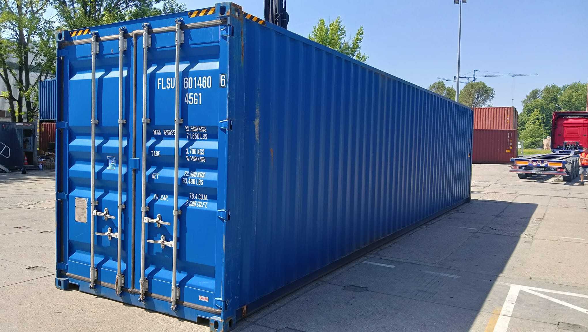 SPRZEDAM UŻYWANY Kontener morski 40'HC- IICL po kilku podróżach - VY