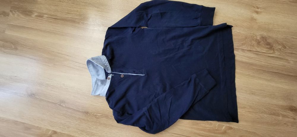 Bluzka dla chłopca z kołnierzem