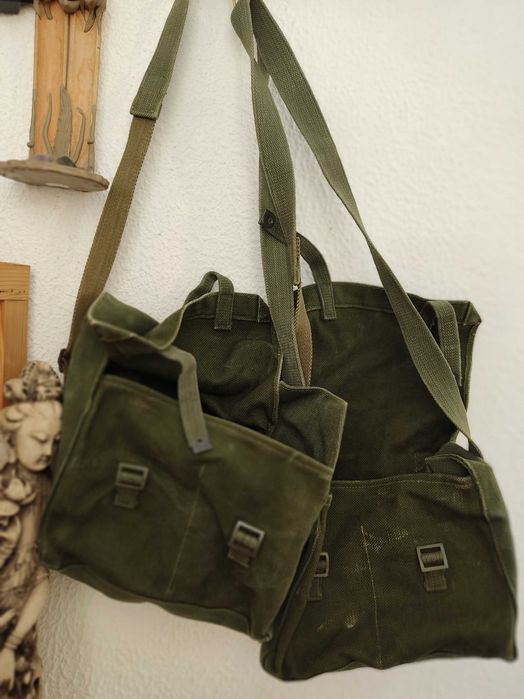 Bolsa em Lona verde
