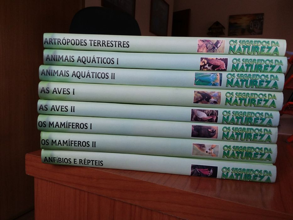 Coleção de Livros Os Segredos da Narureza - 8 volumes