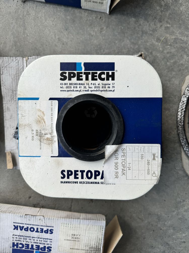 Specjalistyczne uszczelnienia pomp i armatury SPETECH OKAZJA!!!