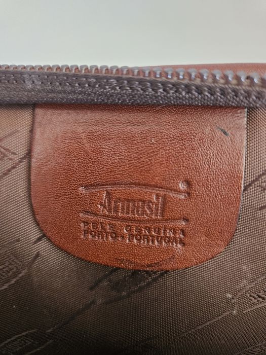 Pasta de executvo em pele genuína multifunções