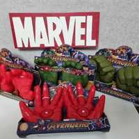 Рукавиці Супергероїв Marvel Avengers:Спайдермен,Халк,Залізна Людина.