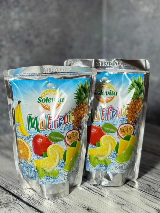 Сік Solevita Multifruit Мультивітамін 200мл
