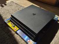 PS4 pro + pad + 8 topowych gier