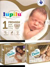 Підгузки Лупілу,Lupilu Dada 1,2 для немовлят