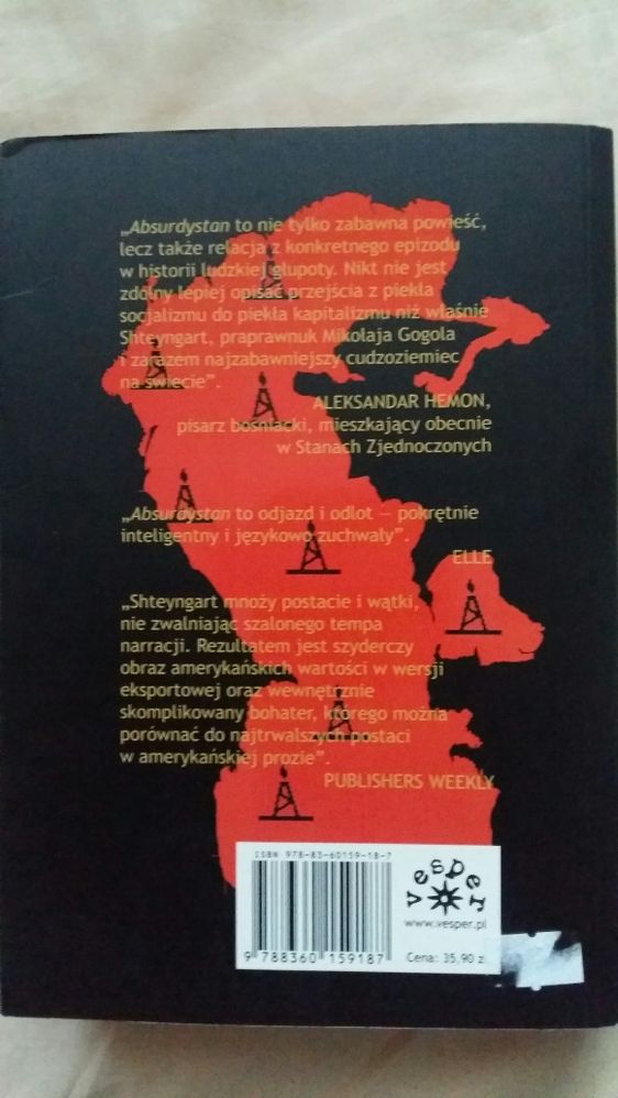 Absurdystan Gary Shteyngart zabawna powiesc