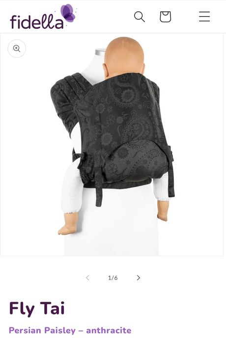 Fly Tai Mei Tai - Sling Fidella Todler