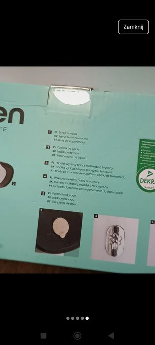 Parownica do ubrań Hoffen