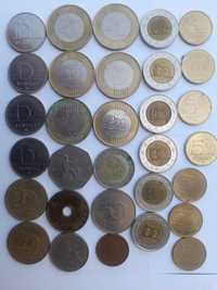 Coleçao de notas  e moedas antigas