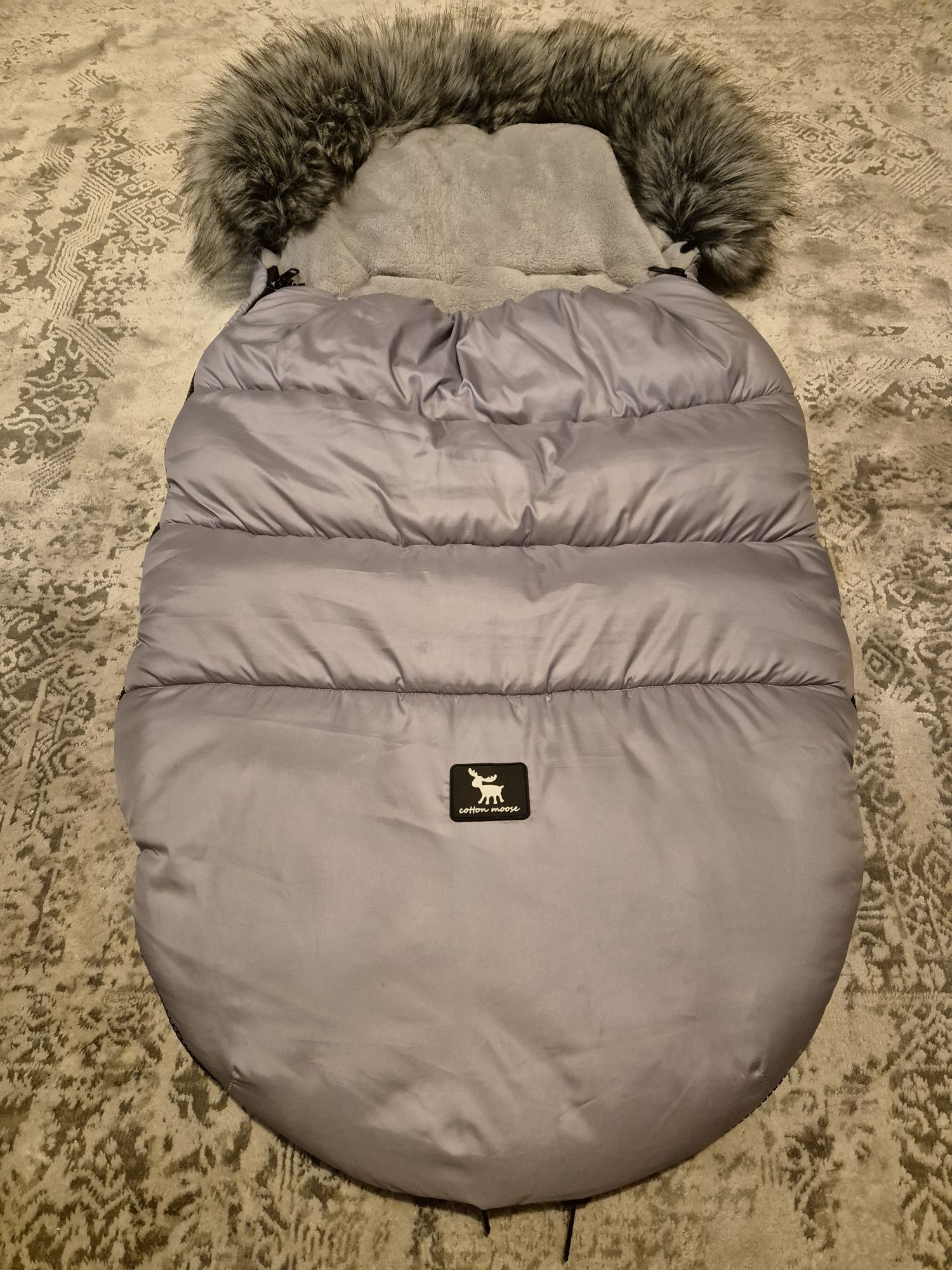 Śpiworek Moose Cottonmoose szary