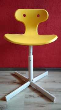 Krzesło biurowe fotel MOLTE Ikea dziecięce młodzieżowe