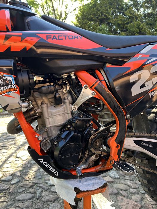 Ktm SXF 350  FULL AKRAPOVIC stan idealny 2018r. (exc,sx,xcf,)