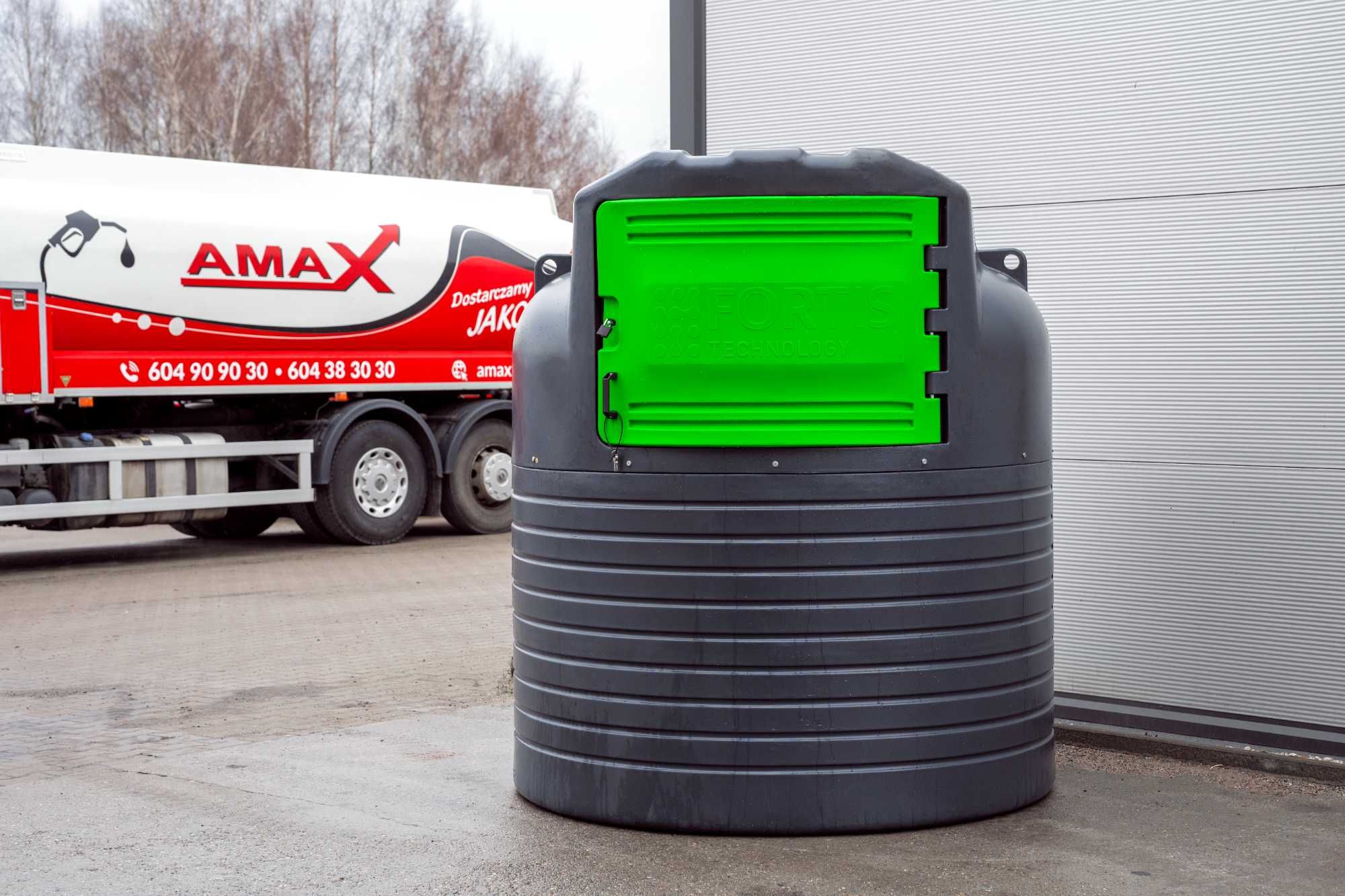 Zbiornik na paliwo 2500 litrów DIESEL ON ropa AMAX gwarancja