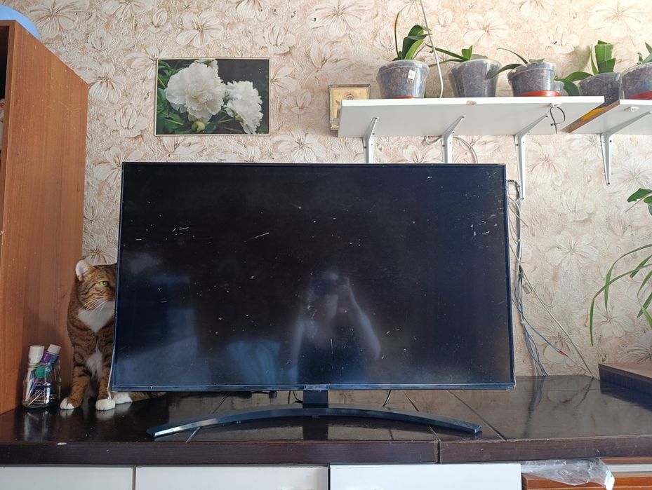 Телевізор LG UQ91 (43 дюйми) (4K, 2022) (НА ЗАПЧАСТИНИ)