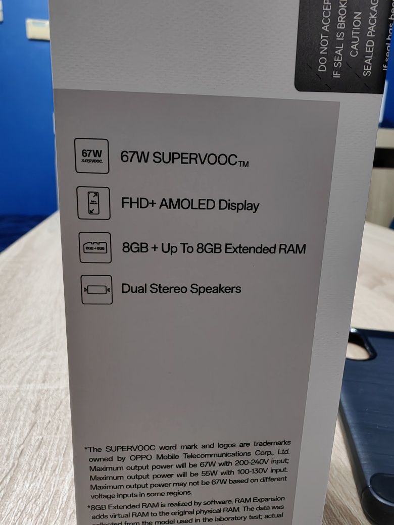 Smartfon telefon OPPO A78 na gwarancji