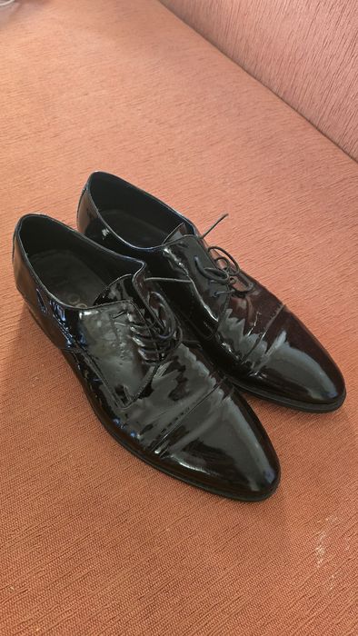 Eleganckie męskie buty skórzane r. 43