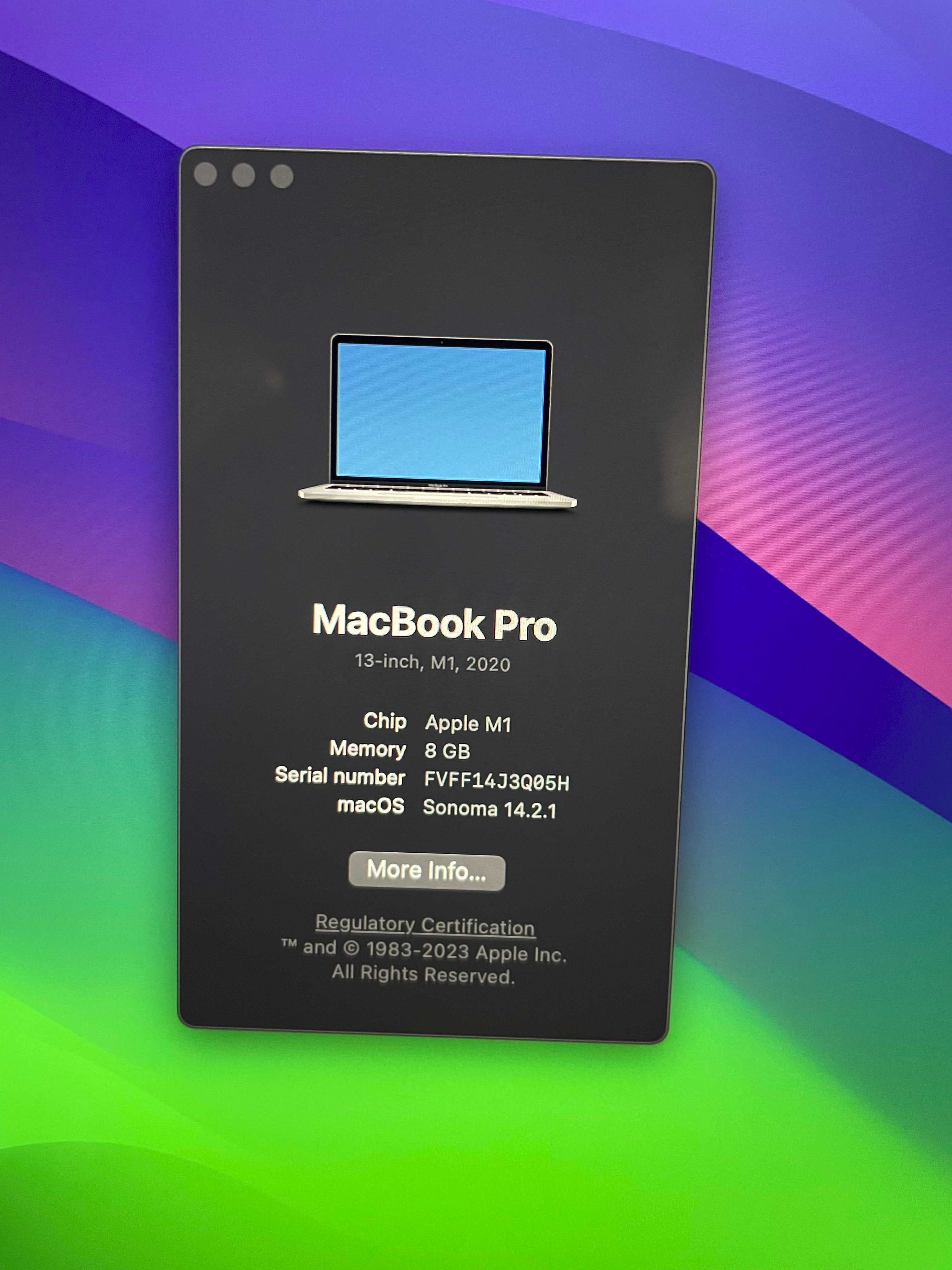 Macbook M1 2020 8GB/512GB | cena do negocjacji