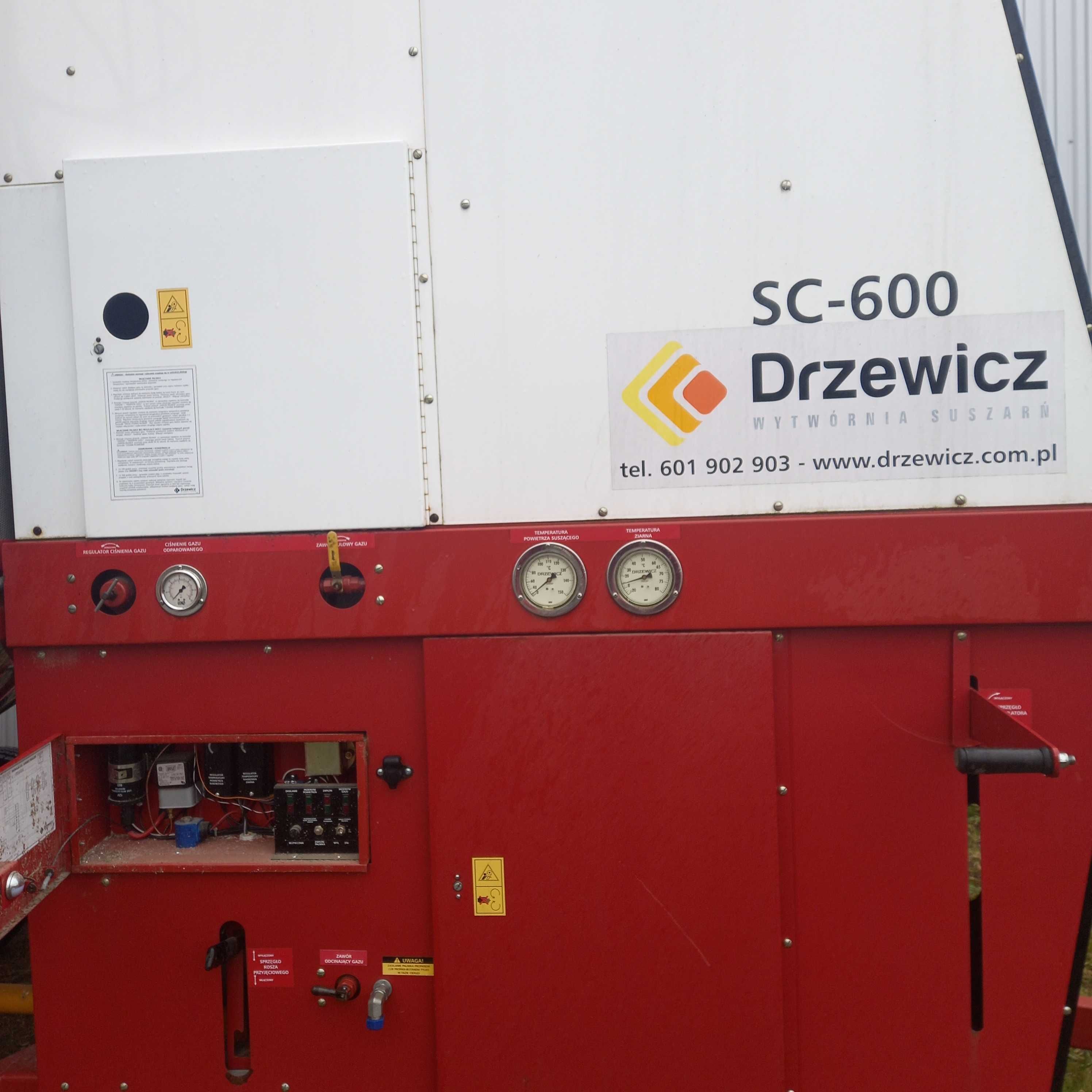 Suszarnia Drzewicz SC-600 do kukurydzy na gaz