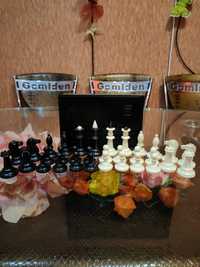 Набор в родной Карболитовой коробке шахматы Карболитовые советы