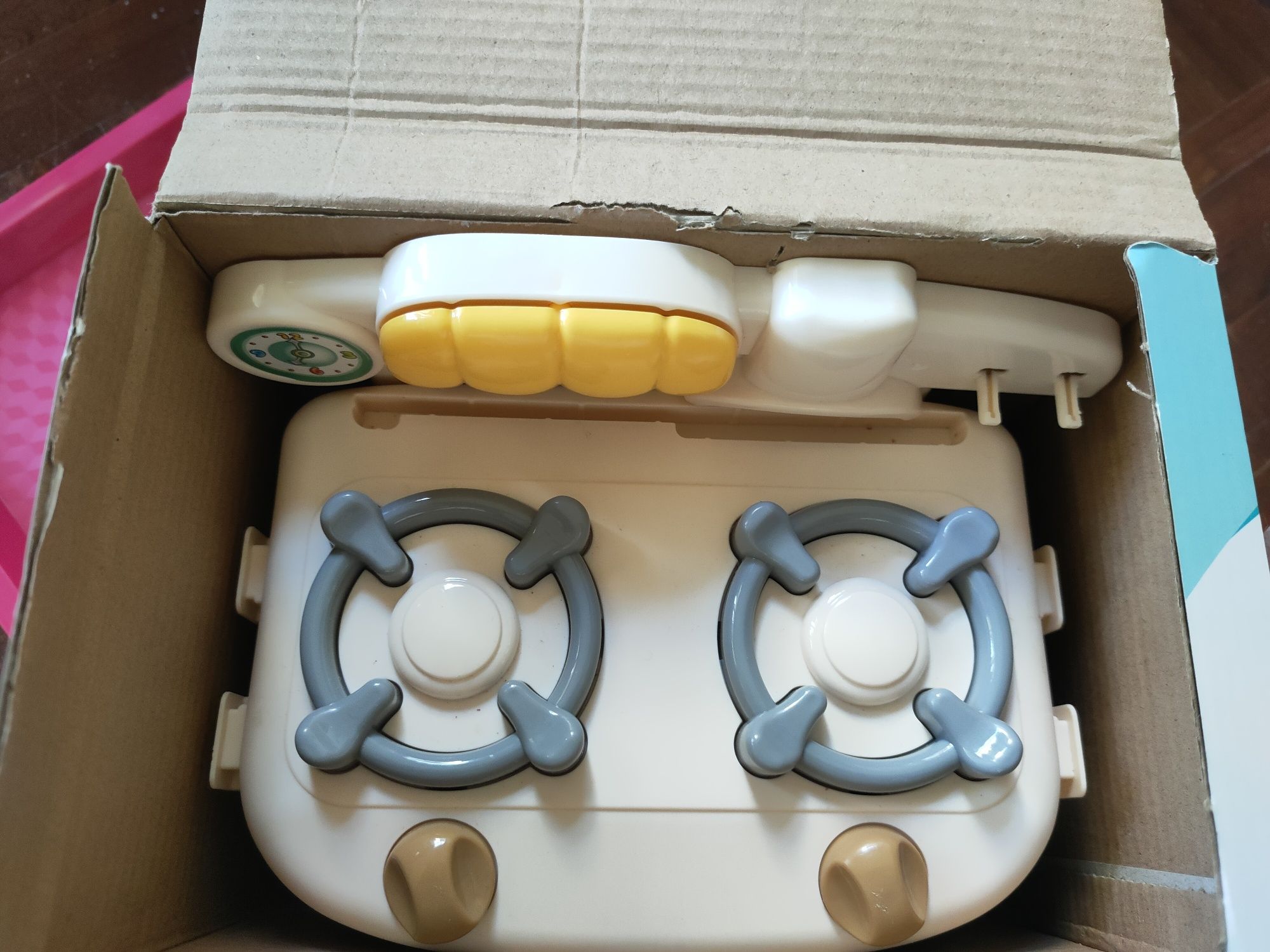 Mini cozinha de brincar