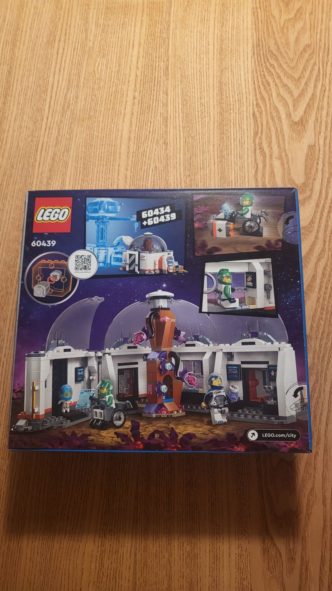 Kosmiczne laboratorium naukowe lego city