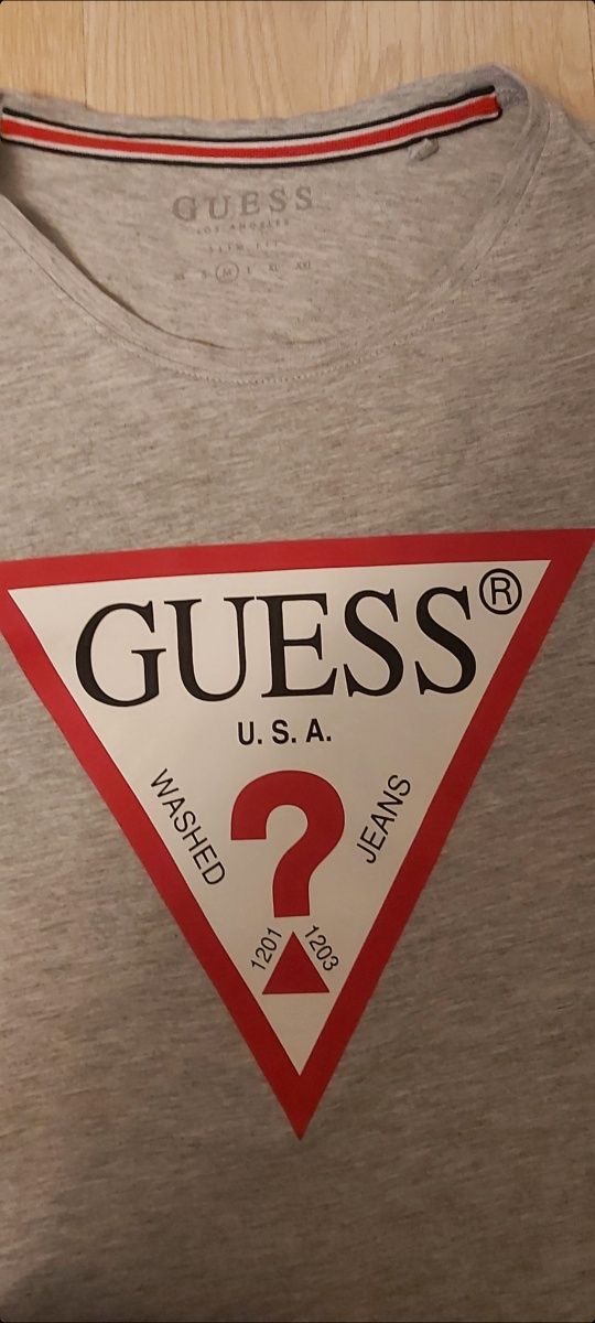 GUESS męska szara M