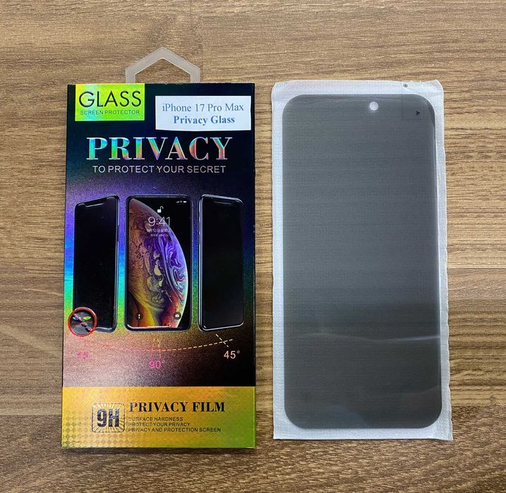 Película de privacidade para iPhone 17 / iPhone Air /17 Pro/17 Pro Max