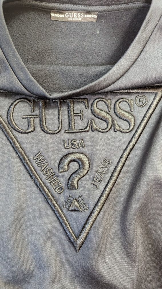 Джинсы hm и толстовки на флисе guess