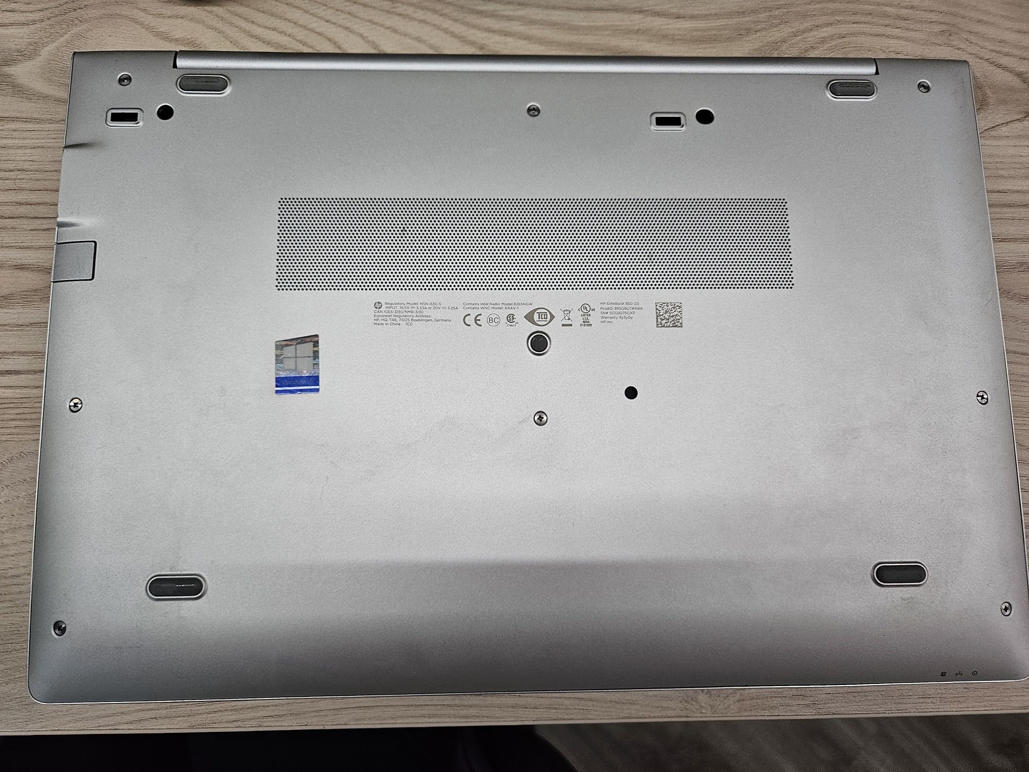 Ноутбук EliteBook 850 G5 i7-8650U/16Gb/512Gb m.2 nvme/15.6" FHD