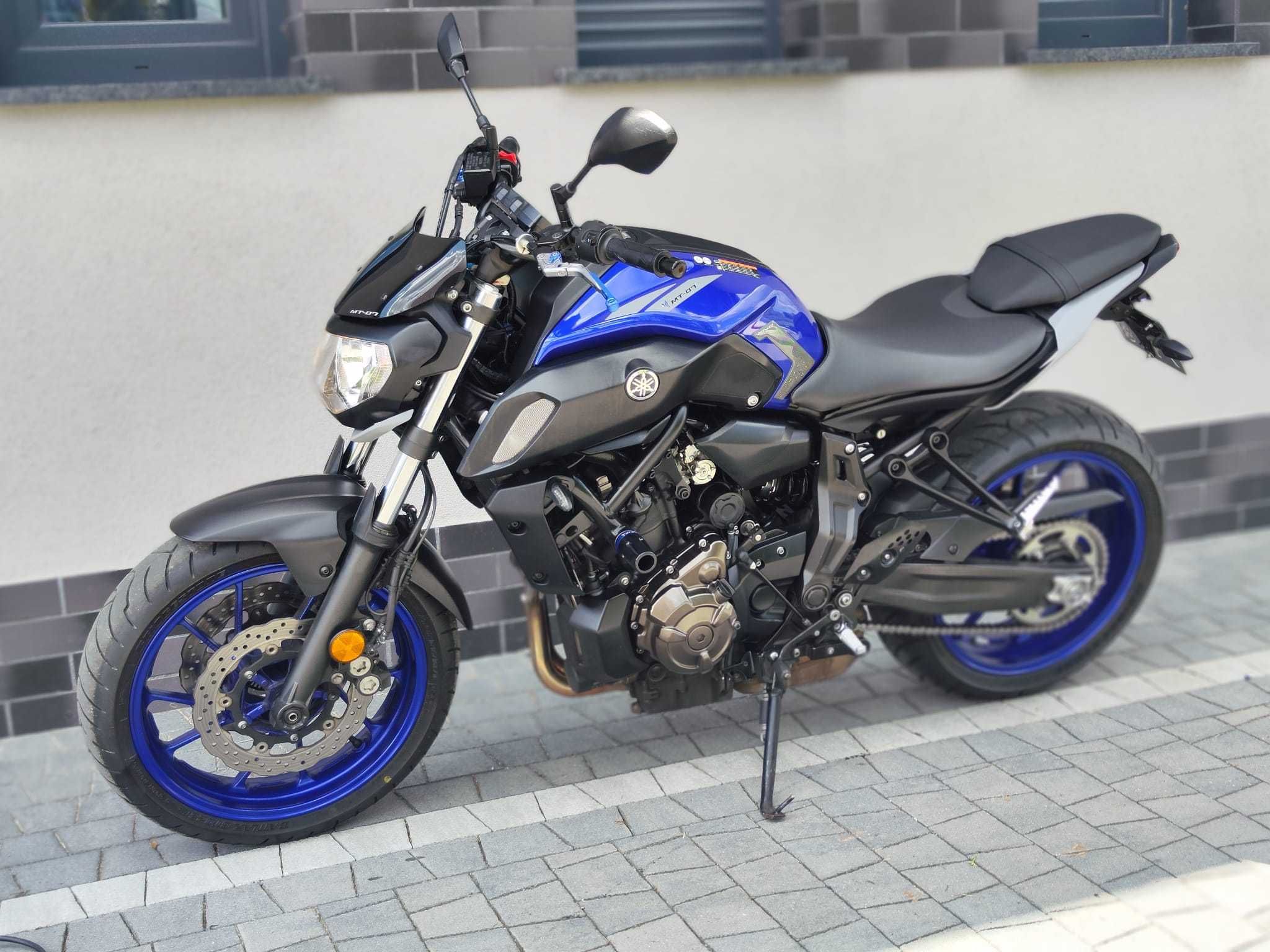 Yamaha MT07  Icon Blue A2 / 35 kw Obniżona  2021 Zarejestrowana MT  07
