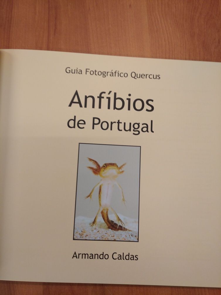 Livro "Anfíbios de Portugal" (2010)