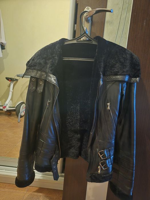 Дубленка женская натуральная кожа