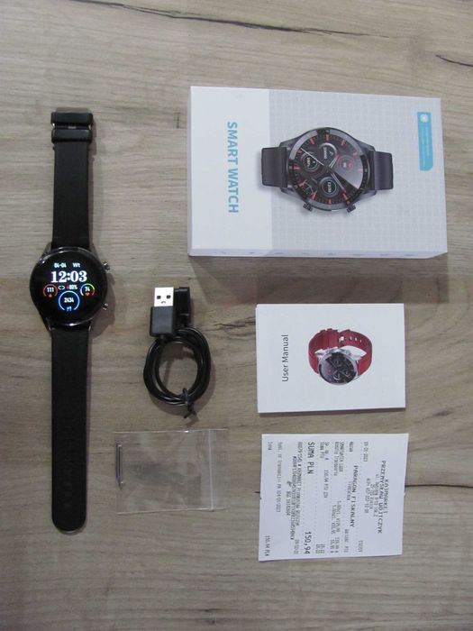 SMARTWATCH Damski Męski sport Polskie MENU LW08