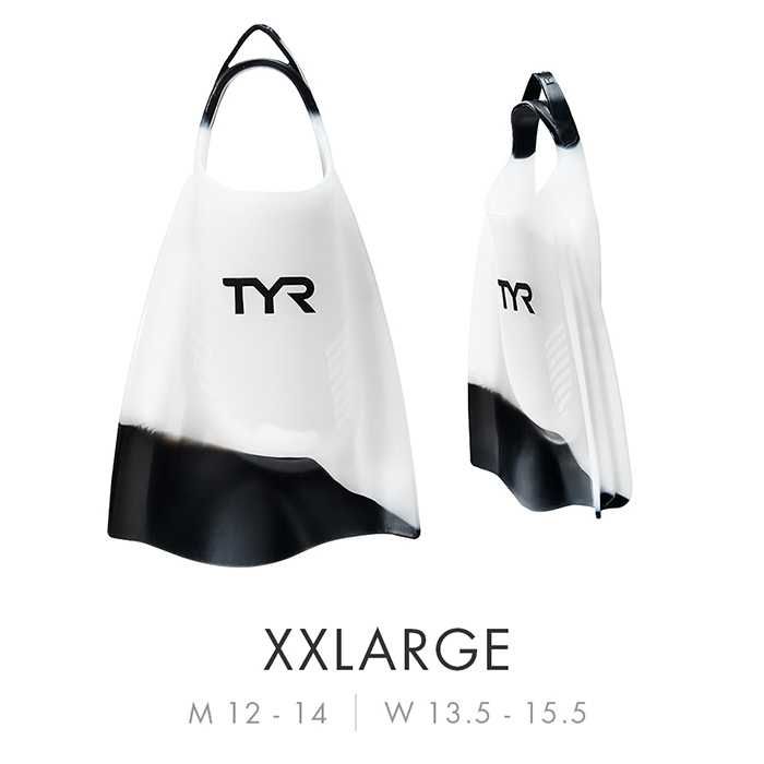 Barbatanas TYR swimfins XXL