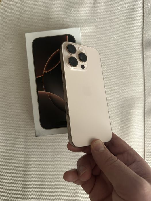 Iphone 16 pro 256 gb desert titanium jak nowy bat 96%