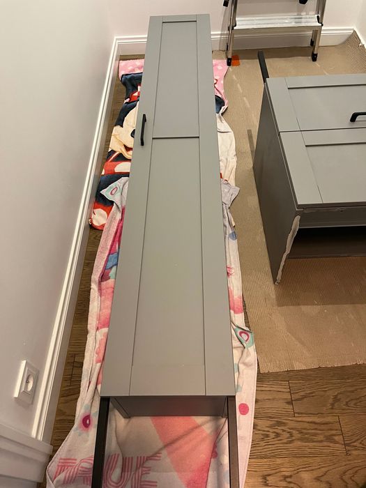 Ikea Enhet - szafka stojąca łazienkowa szara