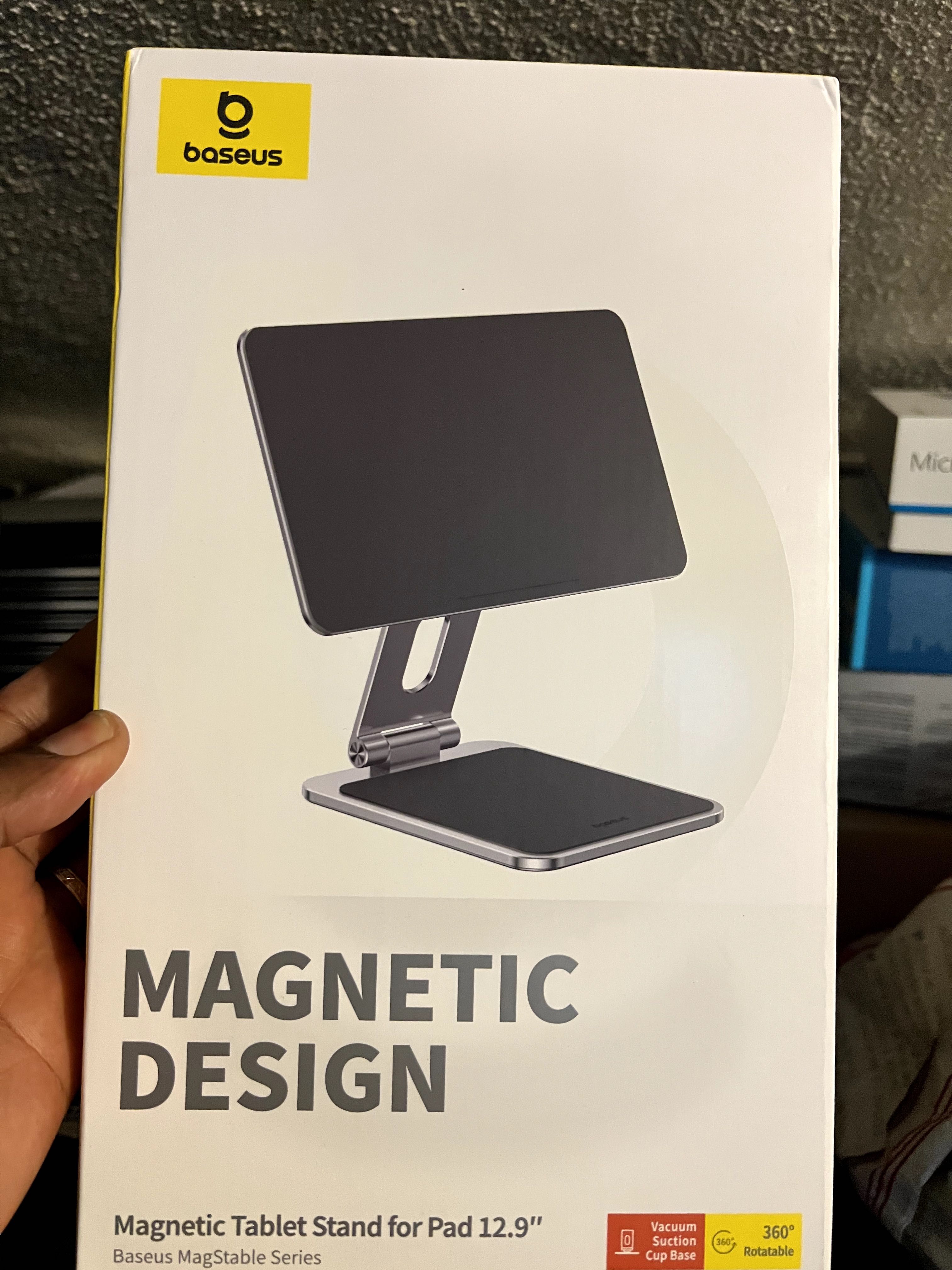 Suporte magnético para iPad Pro 12,9" (3ª a 6ª Geração)