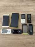 Telefony typu nokia, erikson, LG i inne starocie