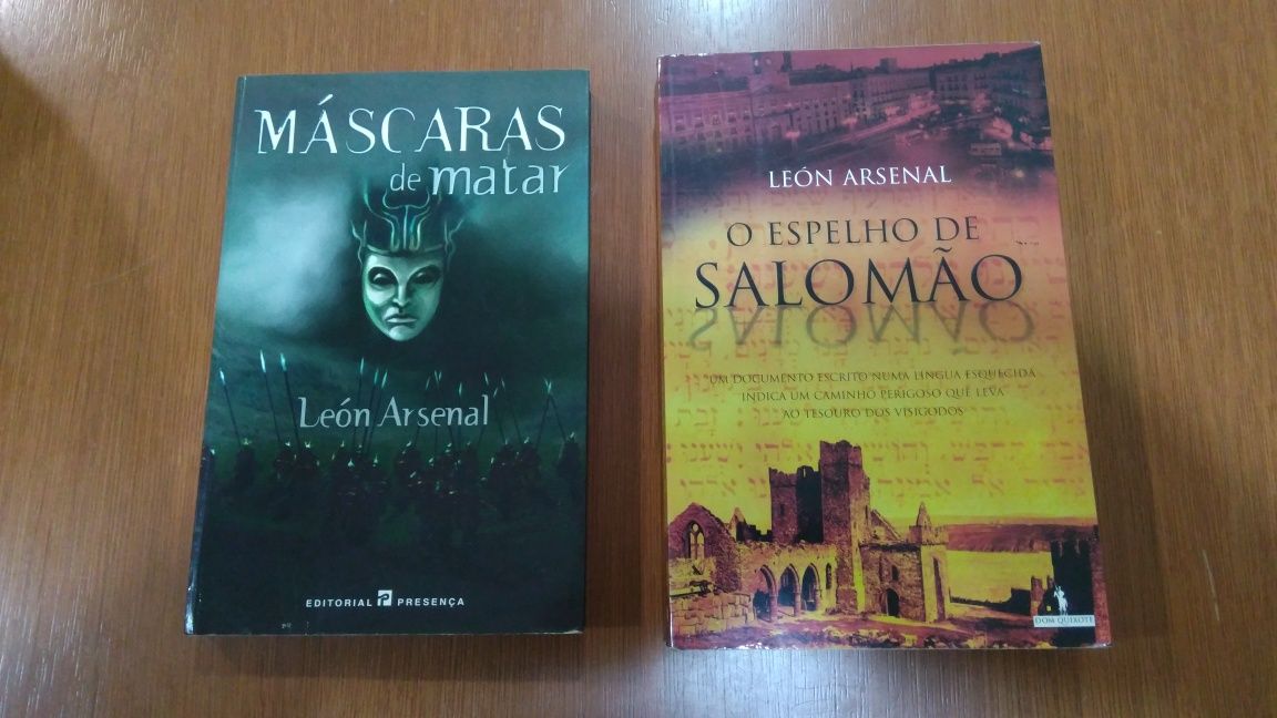 Léon Arsenal - O Espelho de Salomão e Máscaras de Matar