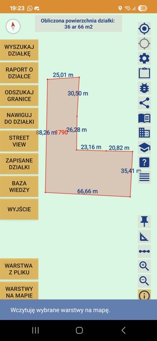 Działka Widełka 36a