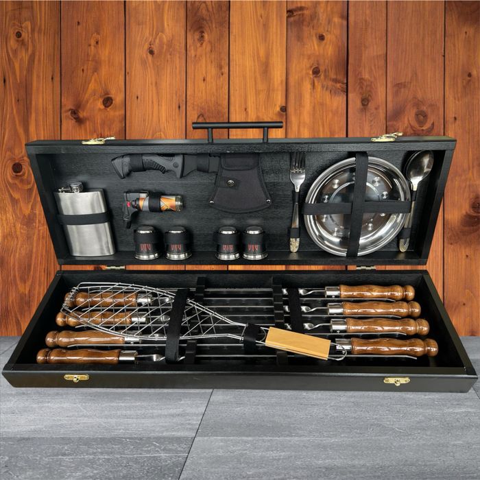 Мрія кожного чоловіка, подарунок для кума, набір шампурів