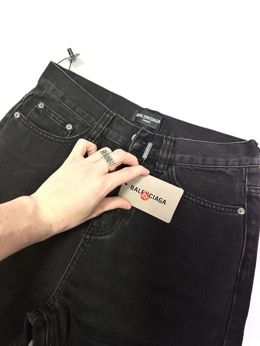Джинсы штаны Balenciaga jeans flared opium archive erd balck M-L
