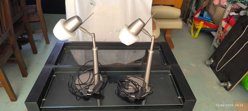 Candeeiros de mesinha de cabeceira