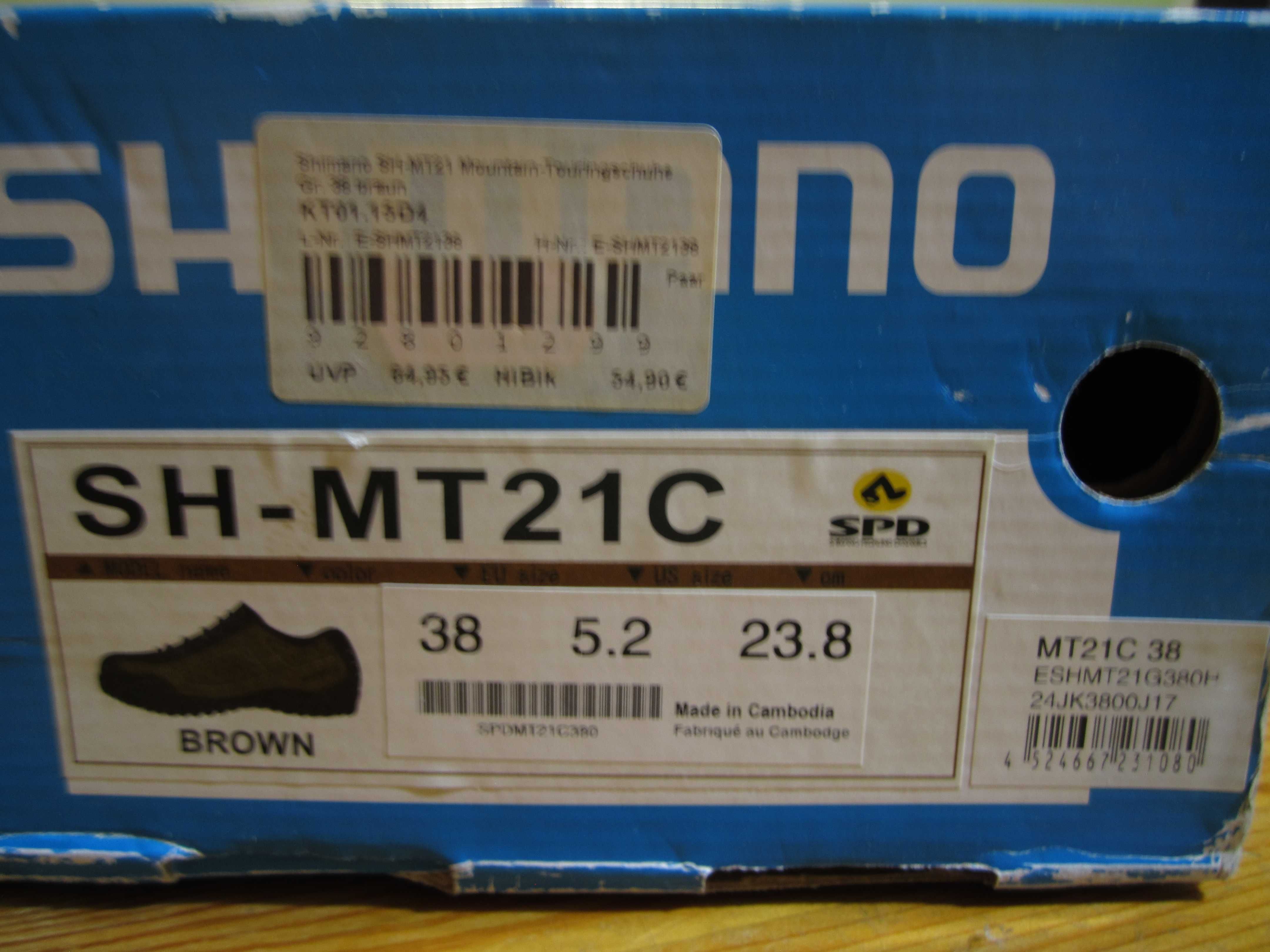 Super promocja - buty rowerowe SHIMANO SH-MT 21C rozmiar 36-37