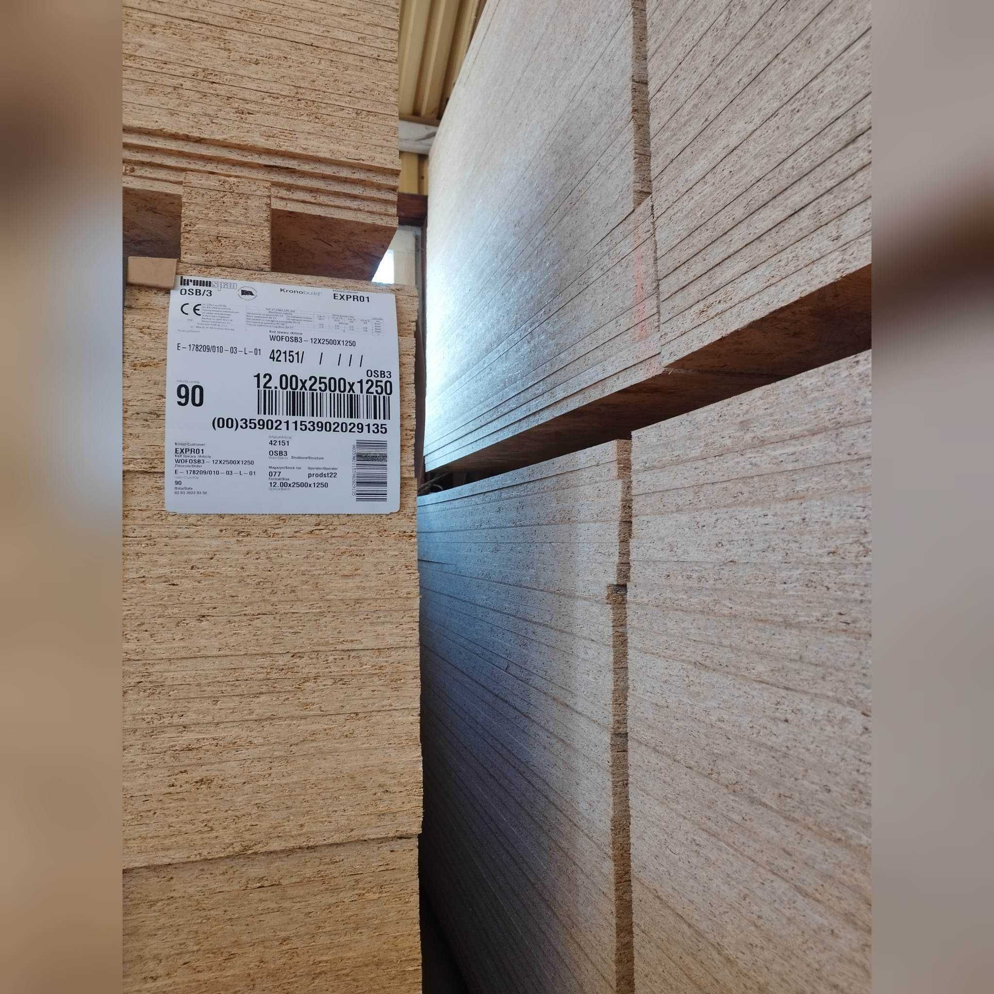 Płyta OSB 3 1250x2500 22mm Swiss Krono PROMOCJA