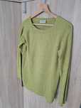 Zielony jabłuszko limonka sweterek s M n.every Day angora modal 38