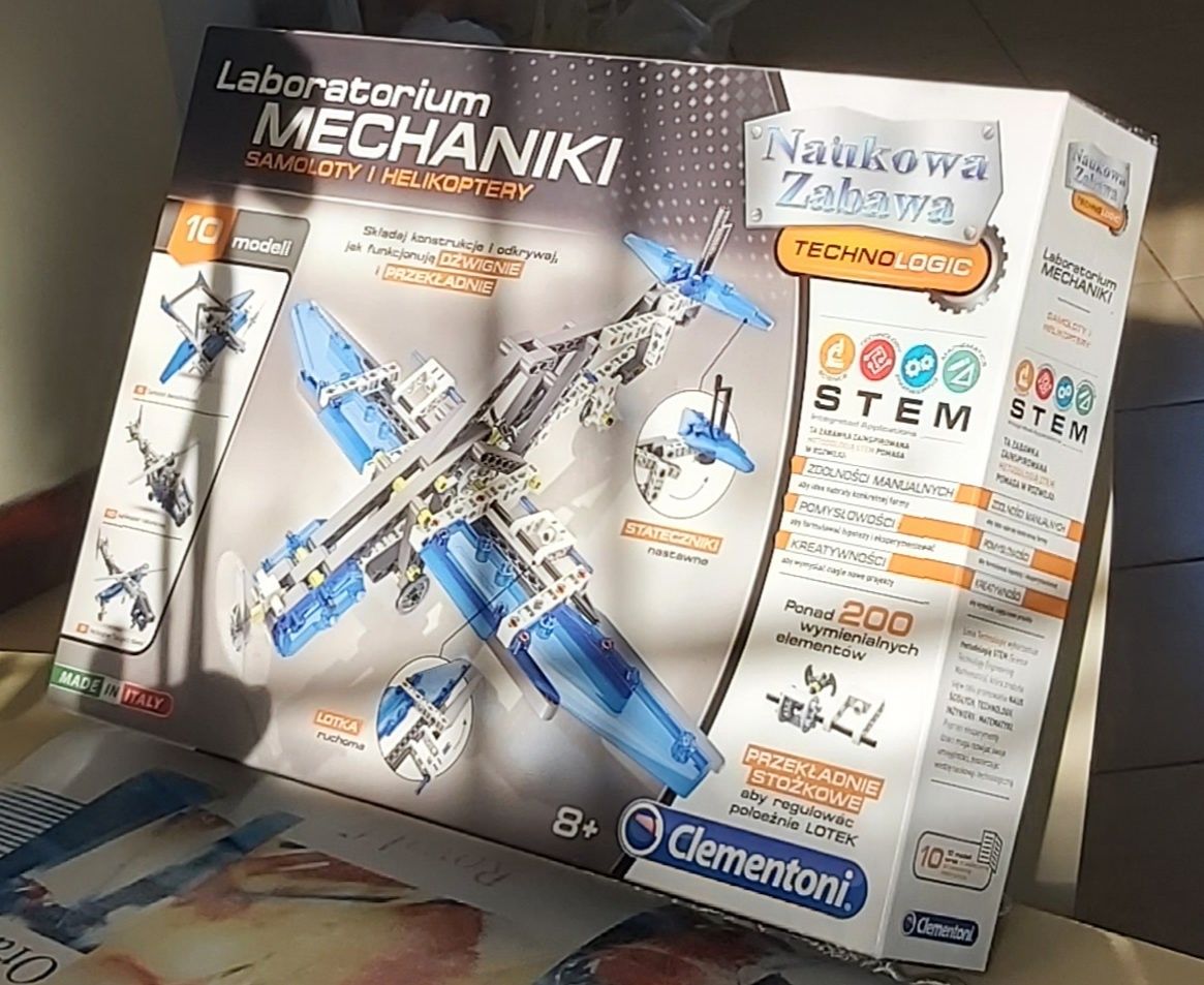 Niesamowite klocki naukowe clementoni