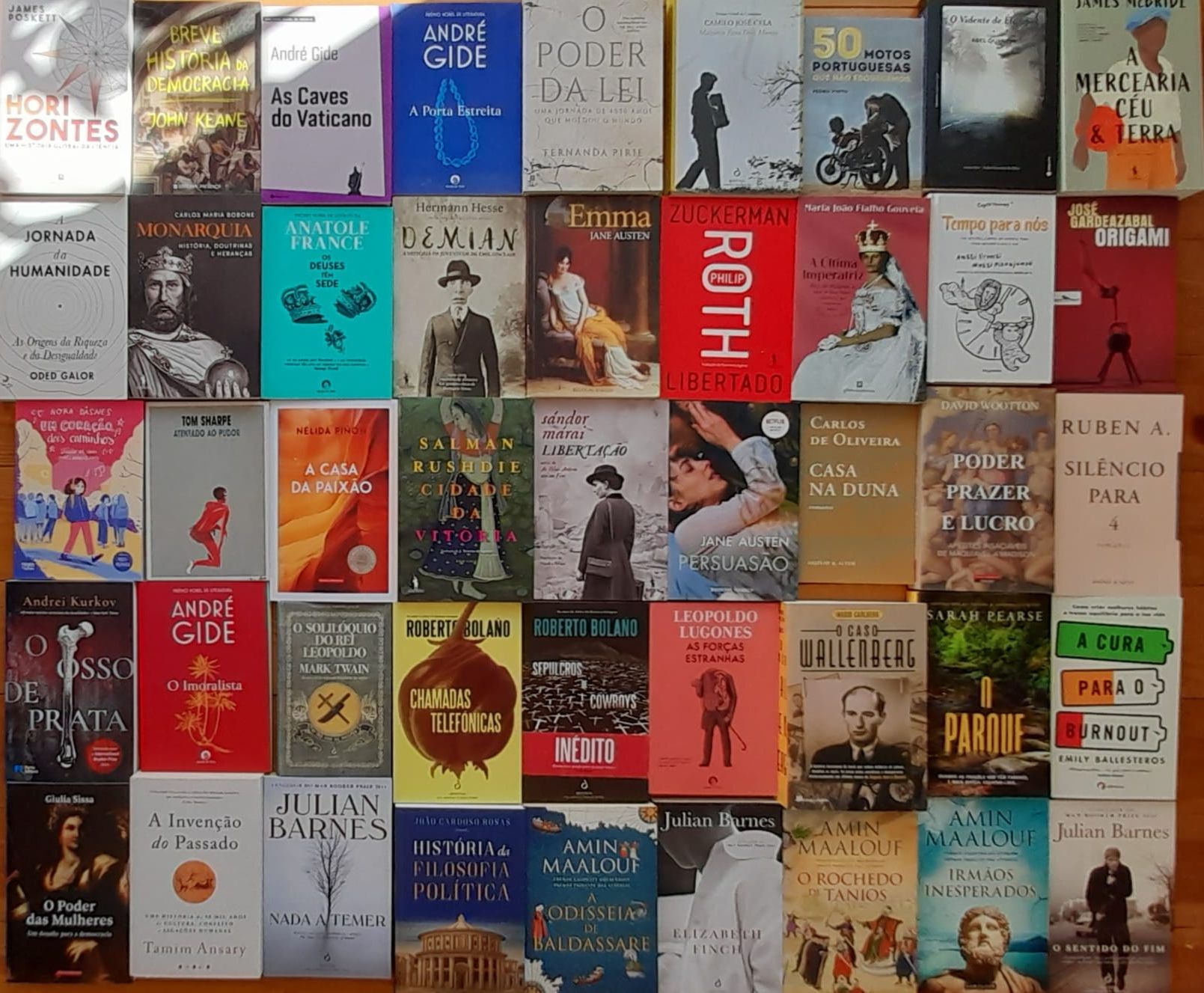 História da ciência, história política, romance, Nobel, Rushdie