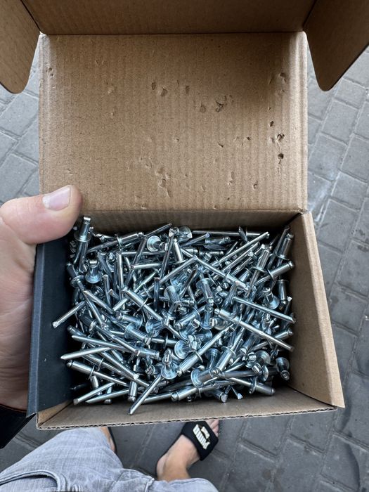 заклепки алюмінієві 4.8х10  Marcopol